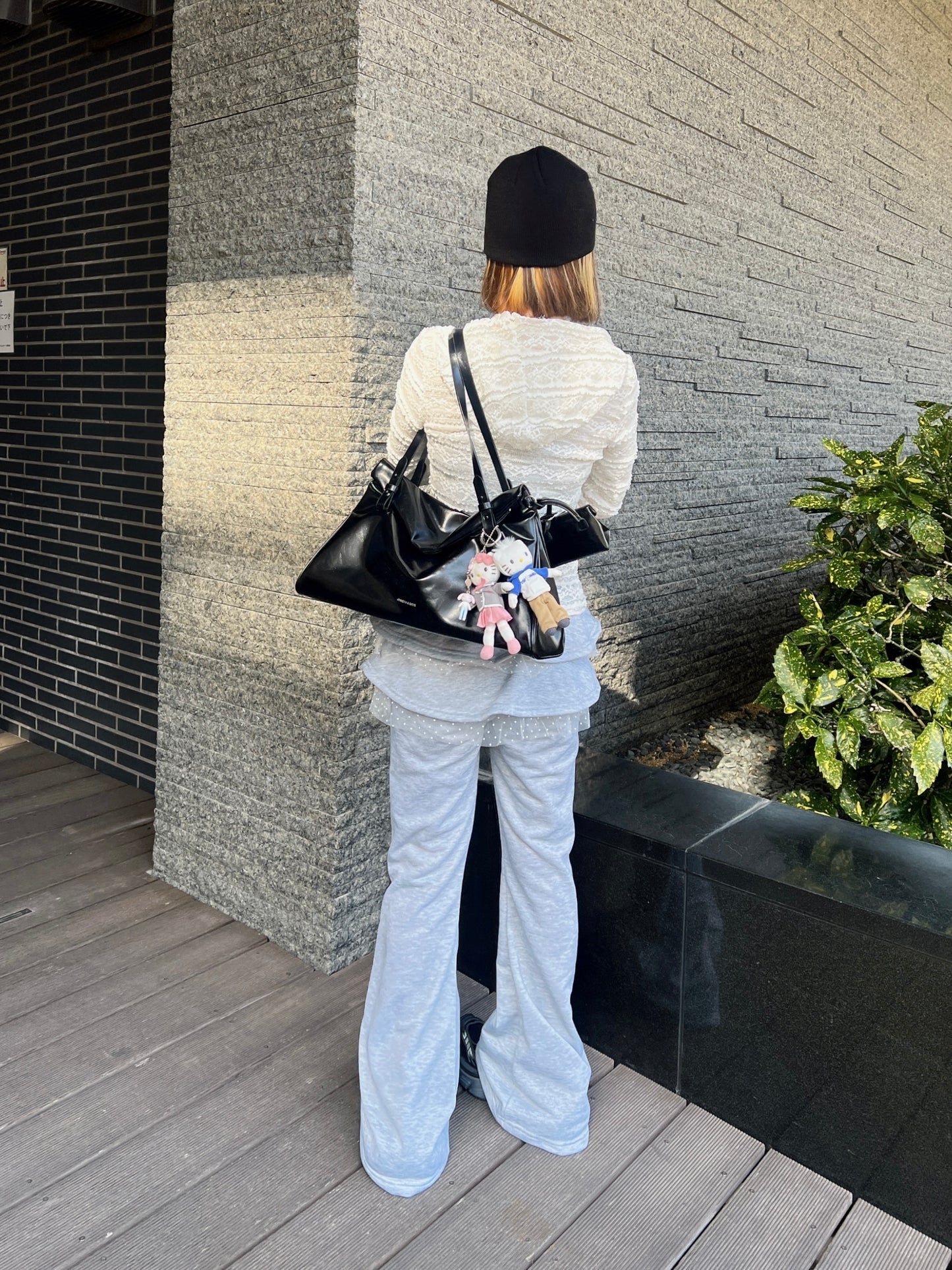 スカートレイヤードスウェットパンツ DPB79223