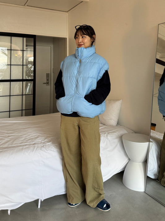 ボリューム中綿ベスト DPB78203