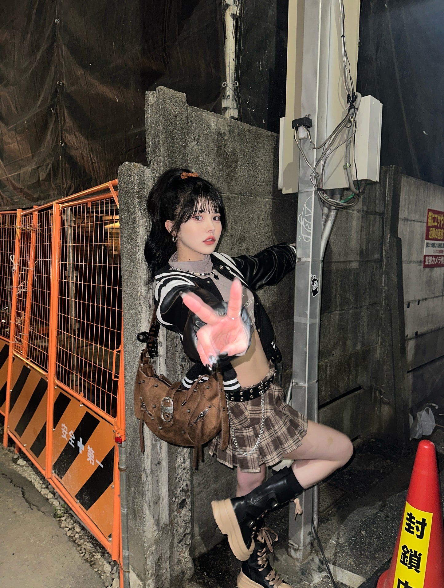 バイカラーハイブーツ DPB39213