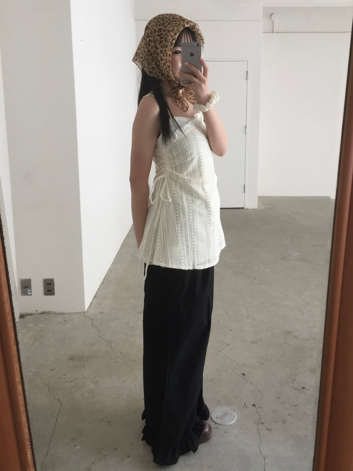 コットンレースキャミワンピース DPB85192