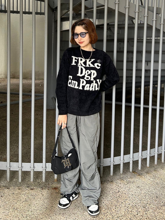 カーキナイロンパンツ DPA61294