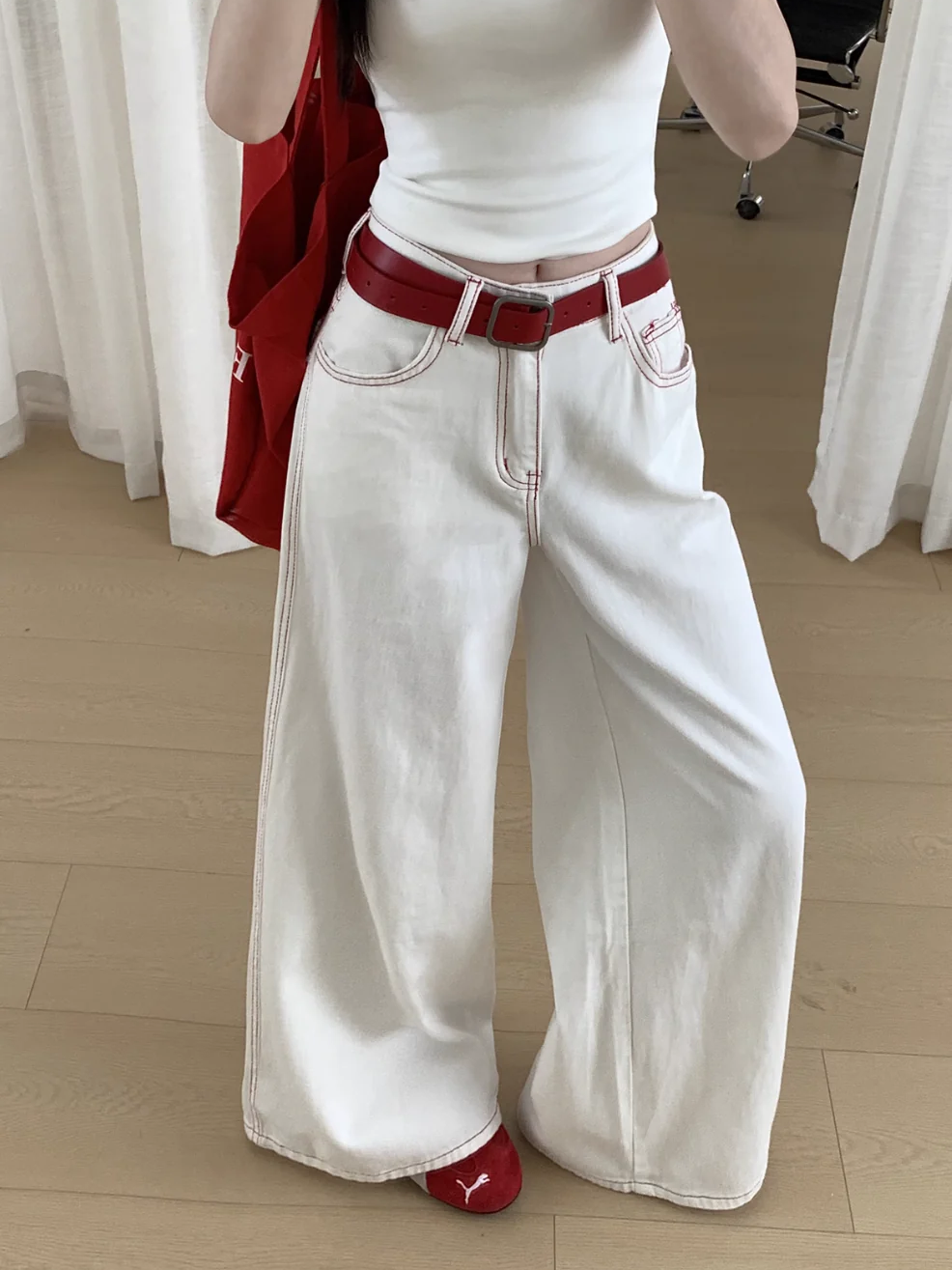 レッドステッチパンツ DPB71723