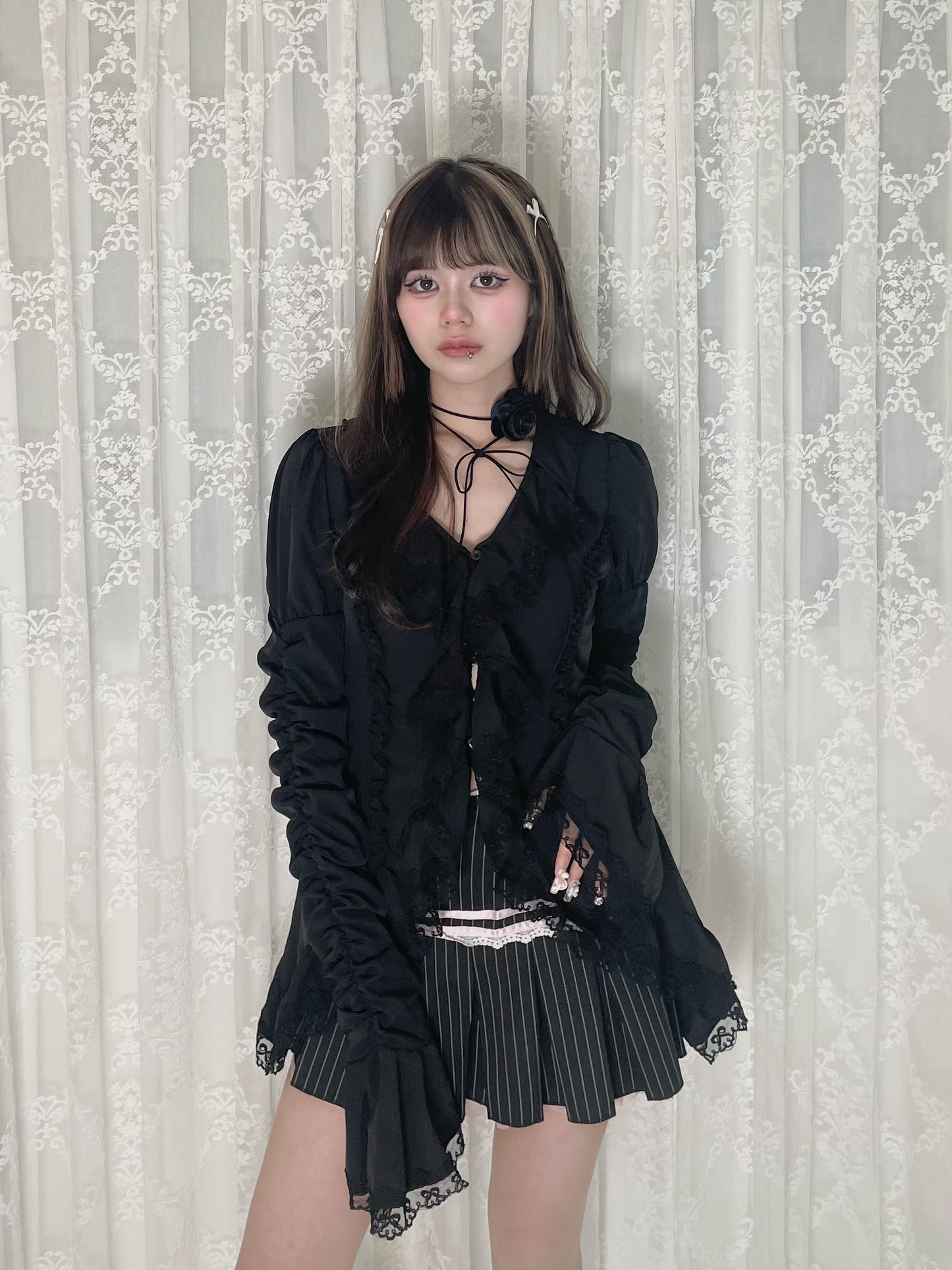 ブラックローズチョーカー DPB67054
