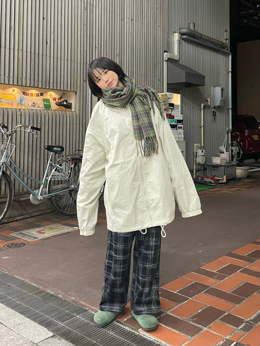ブラックコーデュロイチェックパンツ DPB64042
