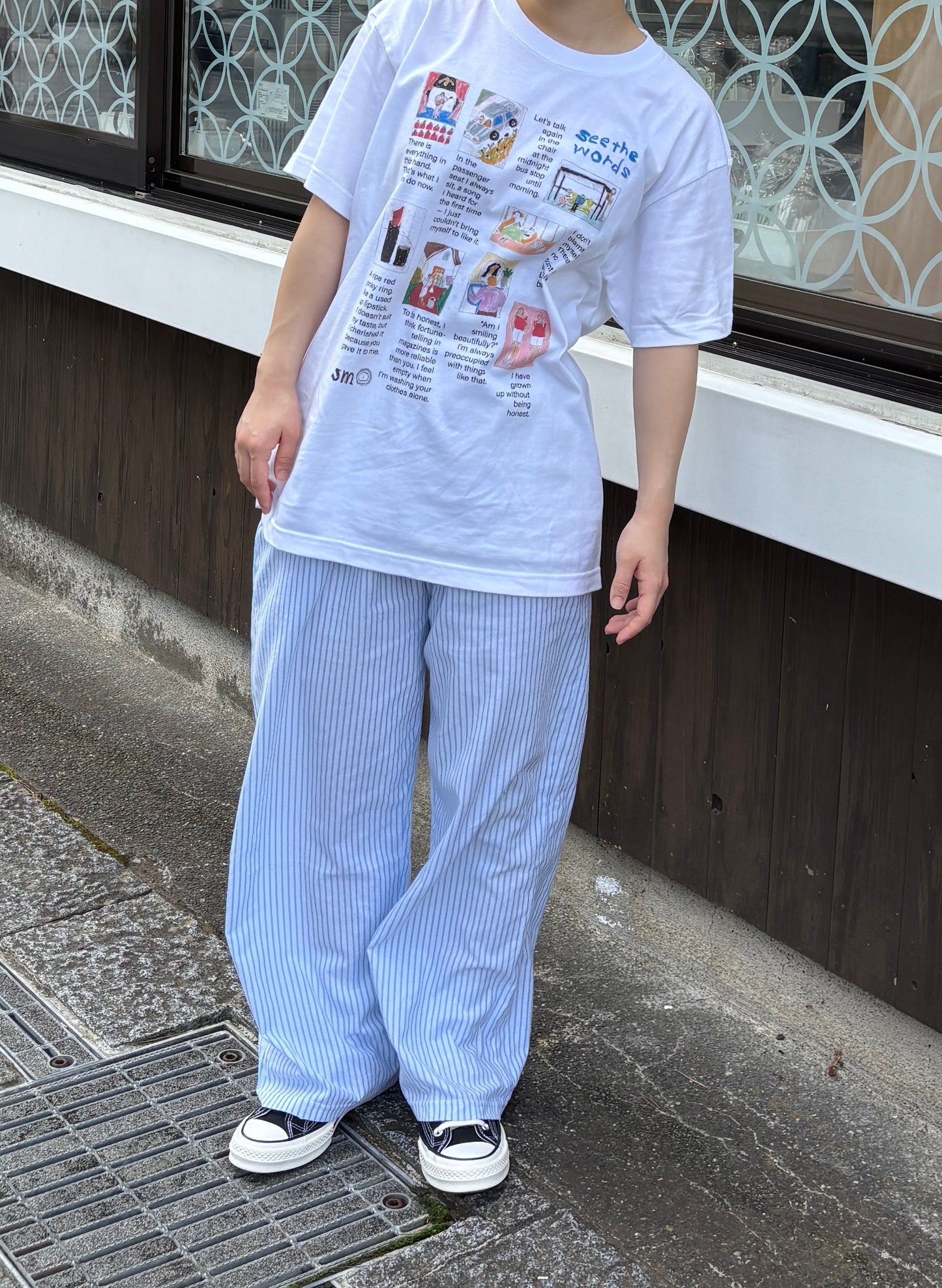 ストレートストライプパンツ DPB84180