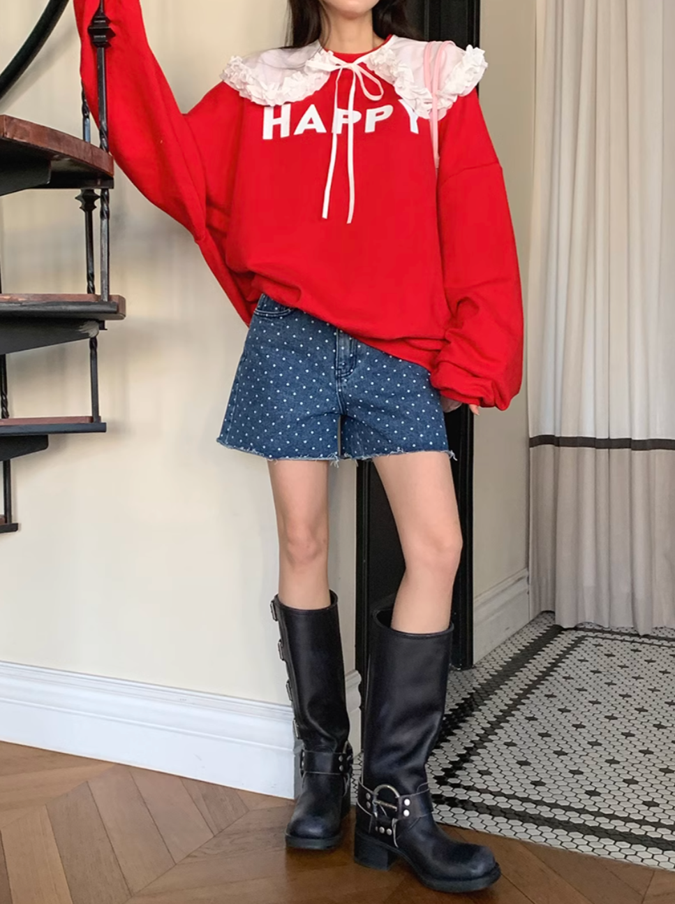 ハートポケットショートパンツ DPB71358