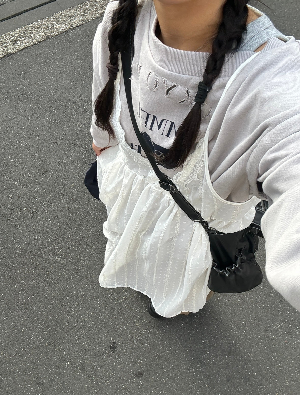 レースレイヤードワンピース DPB63153