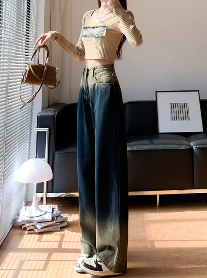 グラデーションデニムパンツ DPB71371
