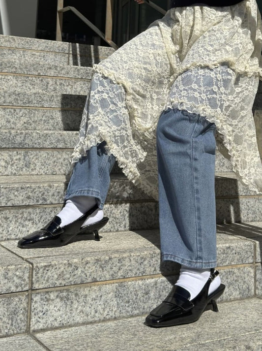 ローファーライクパンプス DPA14414