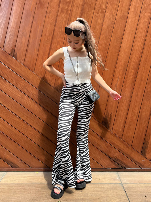 ゼブラフレアパンツ DPB73336