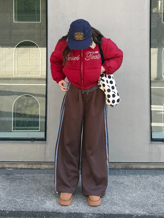 サイドラインバイカラーパンツ DPB91103