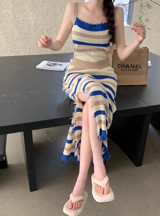 マルチボーダーキャミワンピース DPB71462