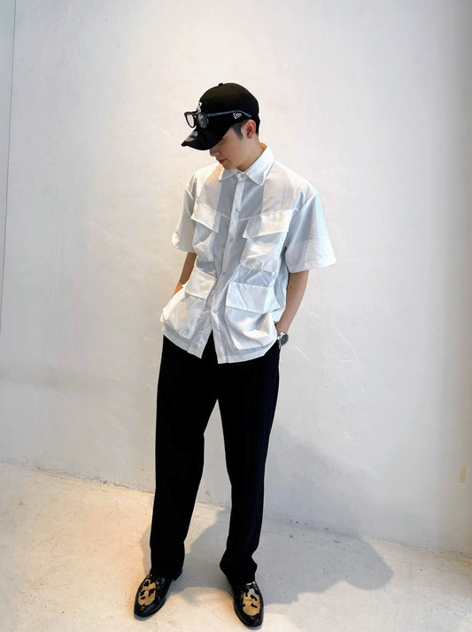 ホワイトワークシャツ SPA05037