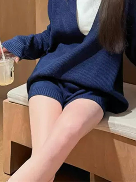 ネイビーニットパンツ DPB71667