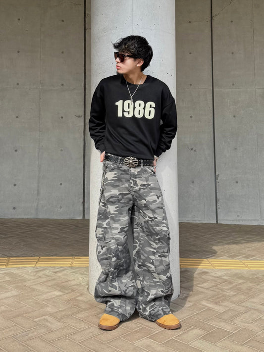 Kenshin_カモフラオーバーデニムパンツ DPB73348