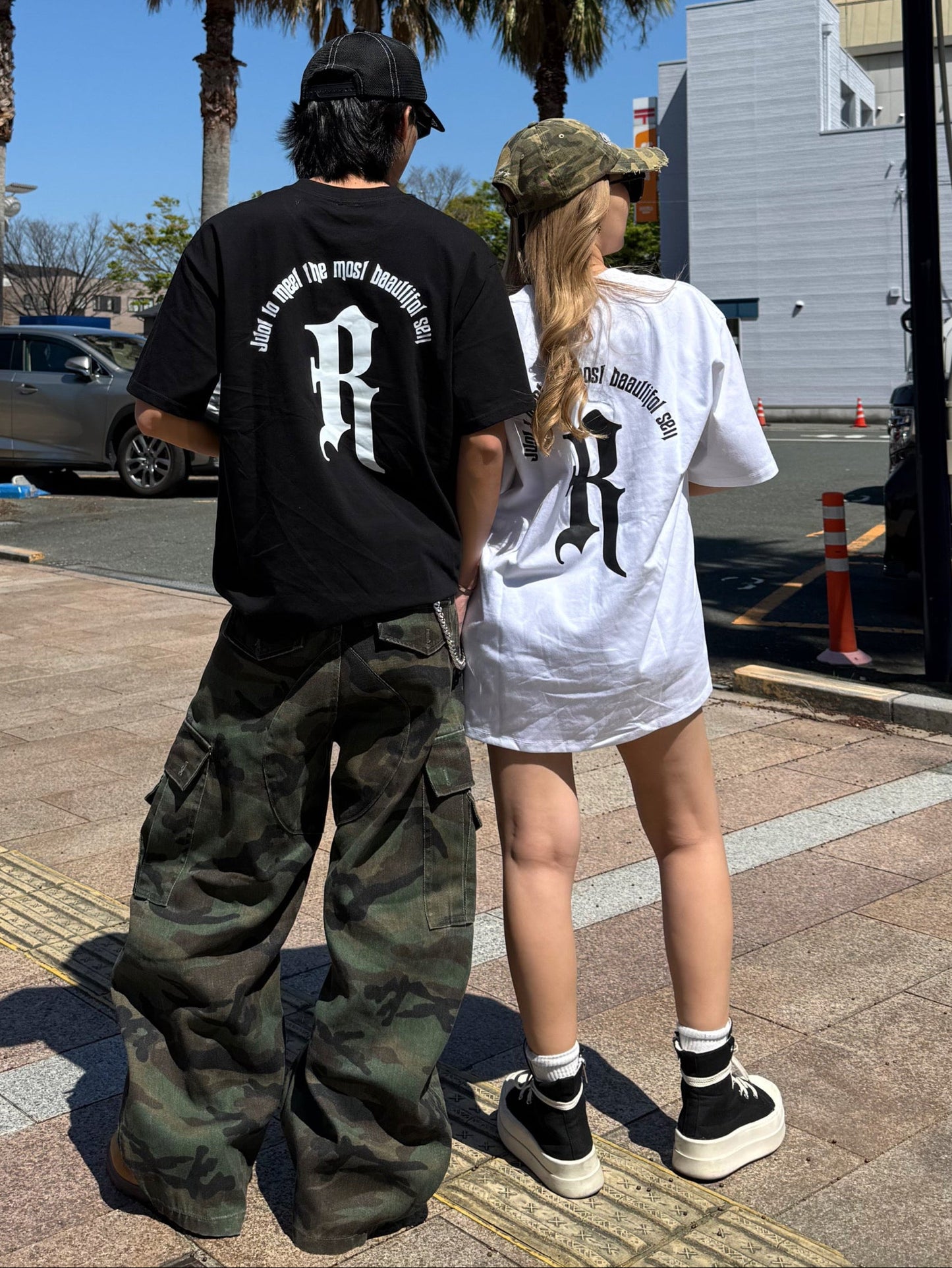 オーバーロゴTシャツ DPB73607