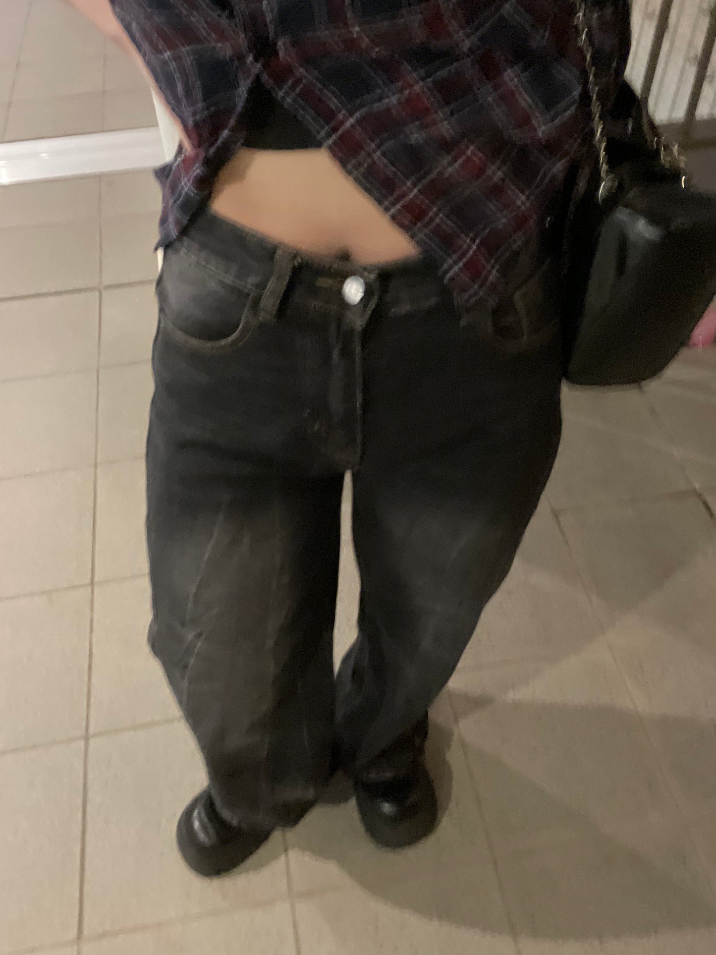 ダメージビッグシルエットデニムパンツ DPB74149