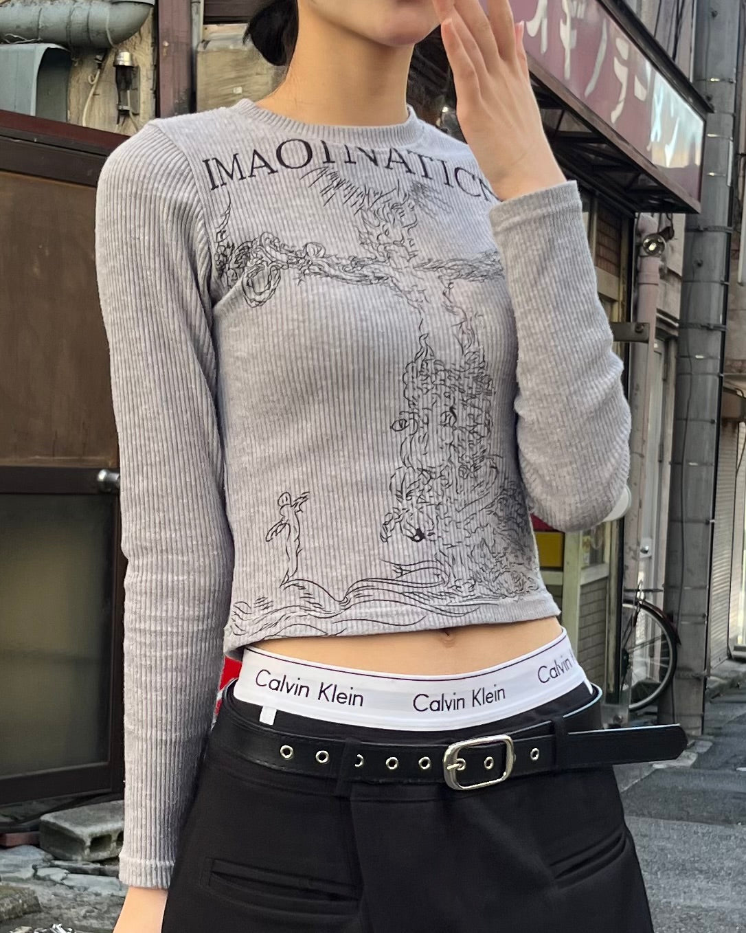 クロスデザインTシャツ DPB65085