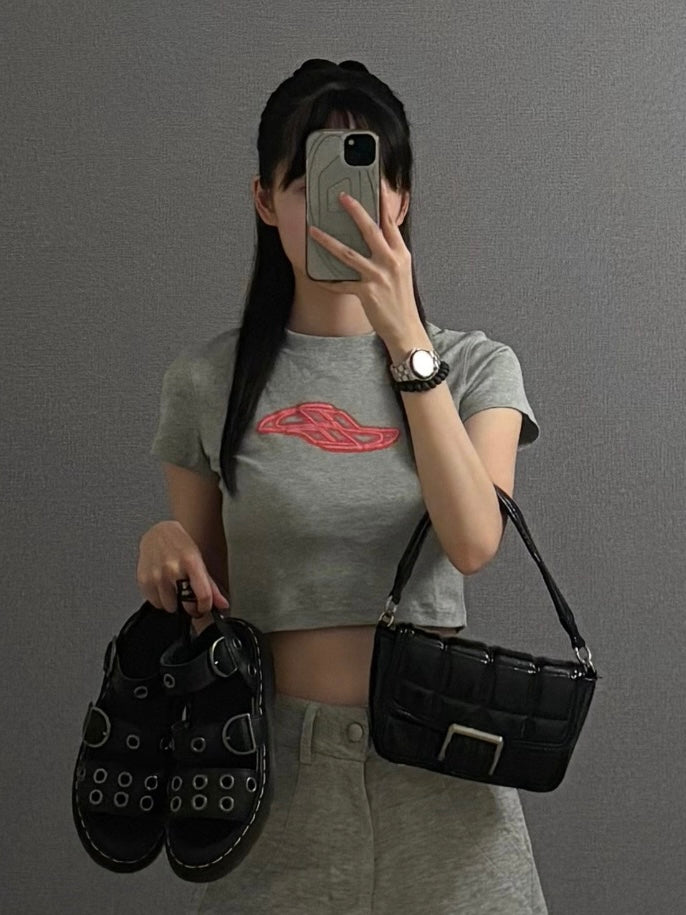 グレーロゴTシャツ DPB88080
