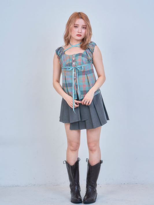 アシメプリーツスカート DPB75003