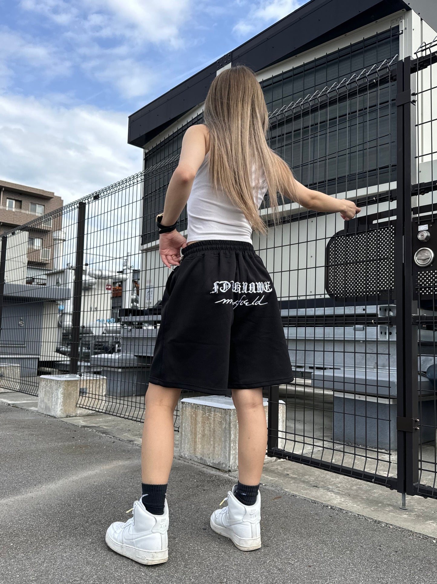 レタリングスウェットパンツ DPB42166