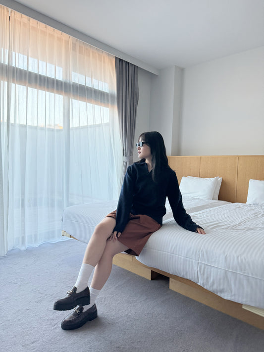 ルーズスキッパーニット DPB78021