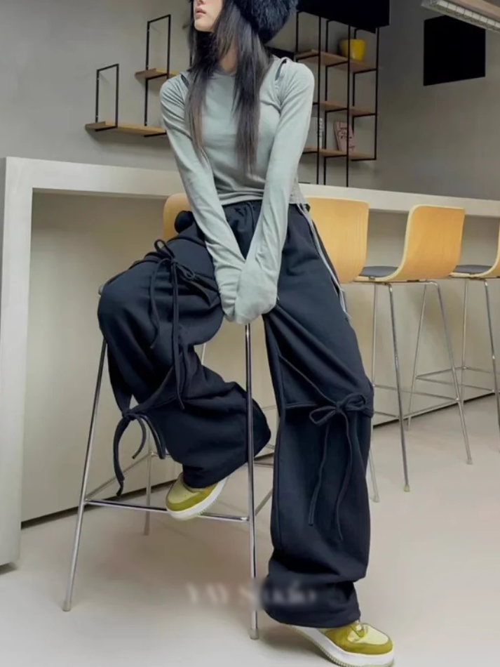 リボンデザインスウェットパンツ DPB71689
