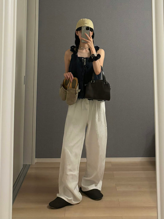 2wayチェックリボンビスチェ DPB88063