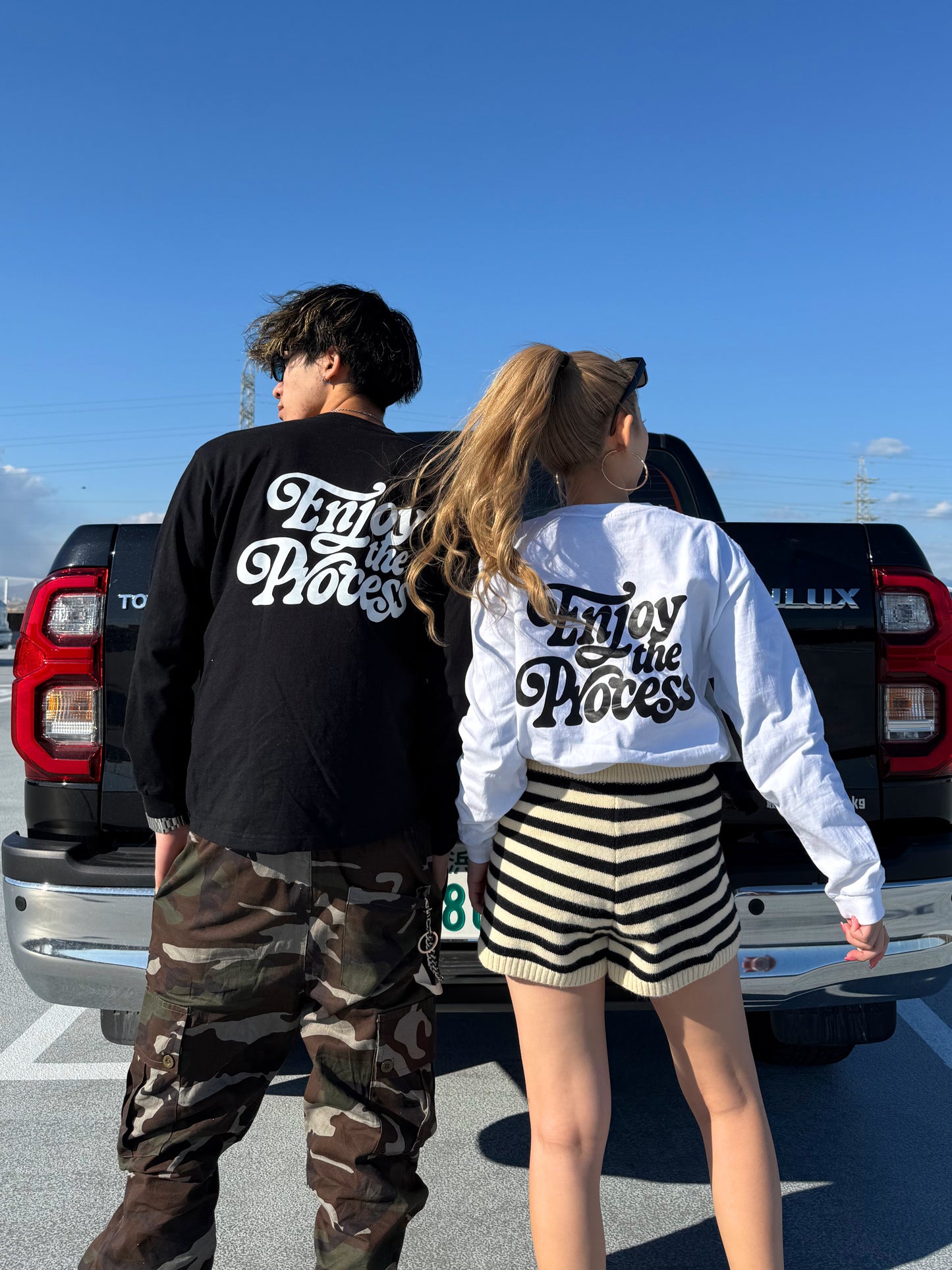 ユニセックスロゴロングスリーブTシャツ DPB73254