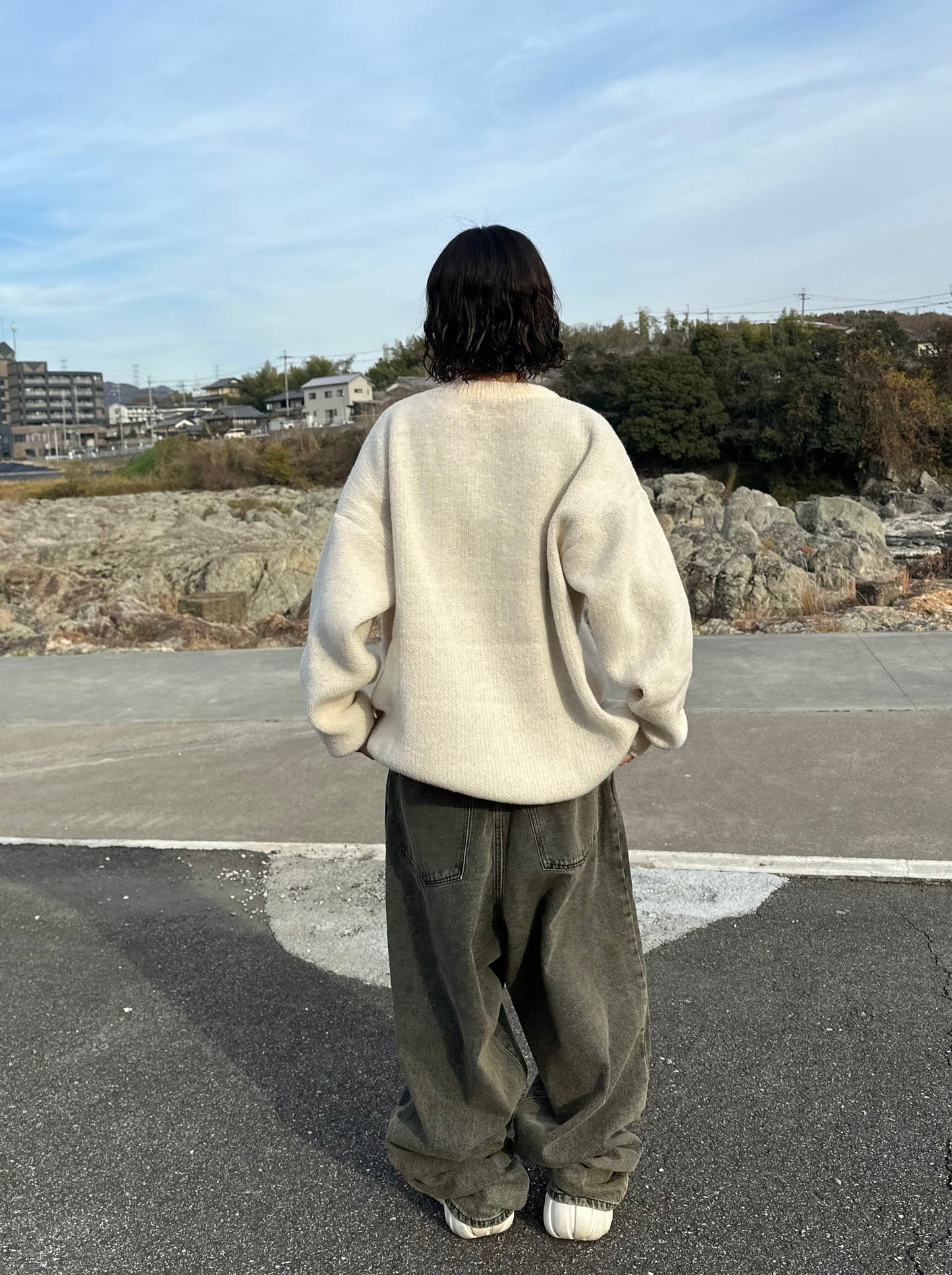 ラウンドネックニット DPB70005