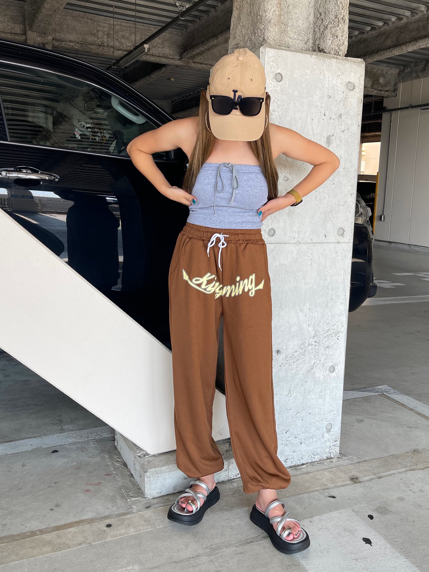 フロントロゴスウェットパンツ DPB73107