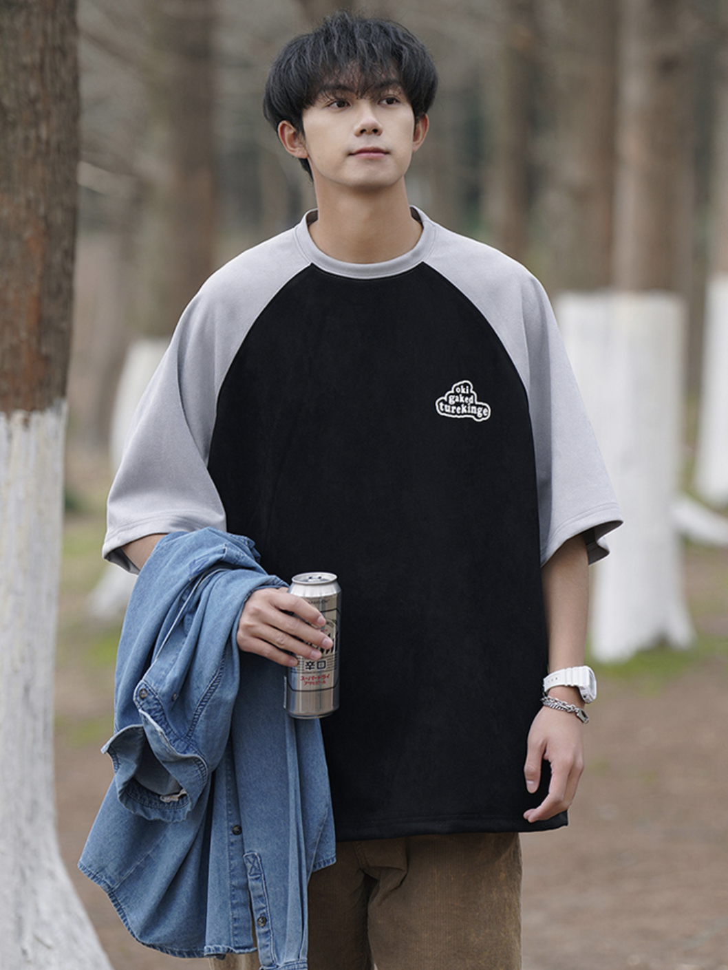 ベルベットラグランTシャツ SBA06011