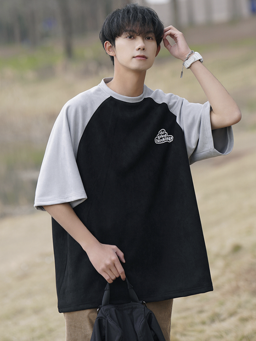 ベルベットラグランTシャツ SBA06011