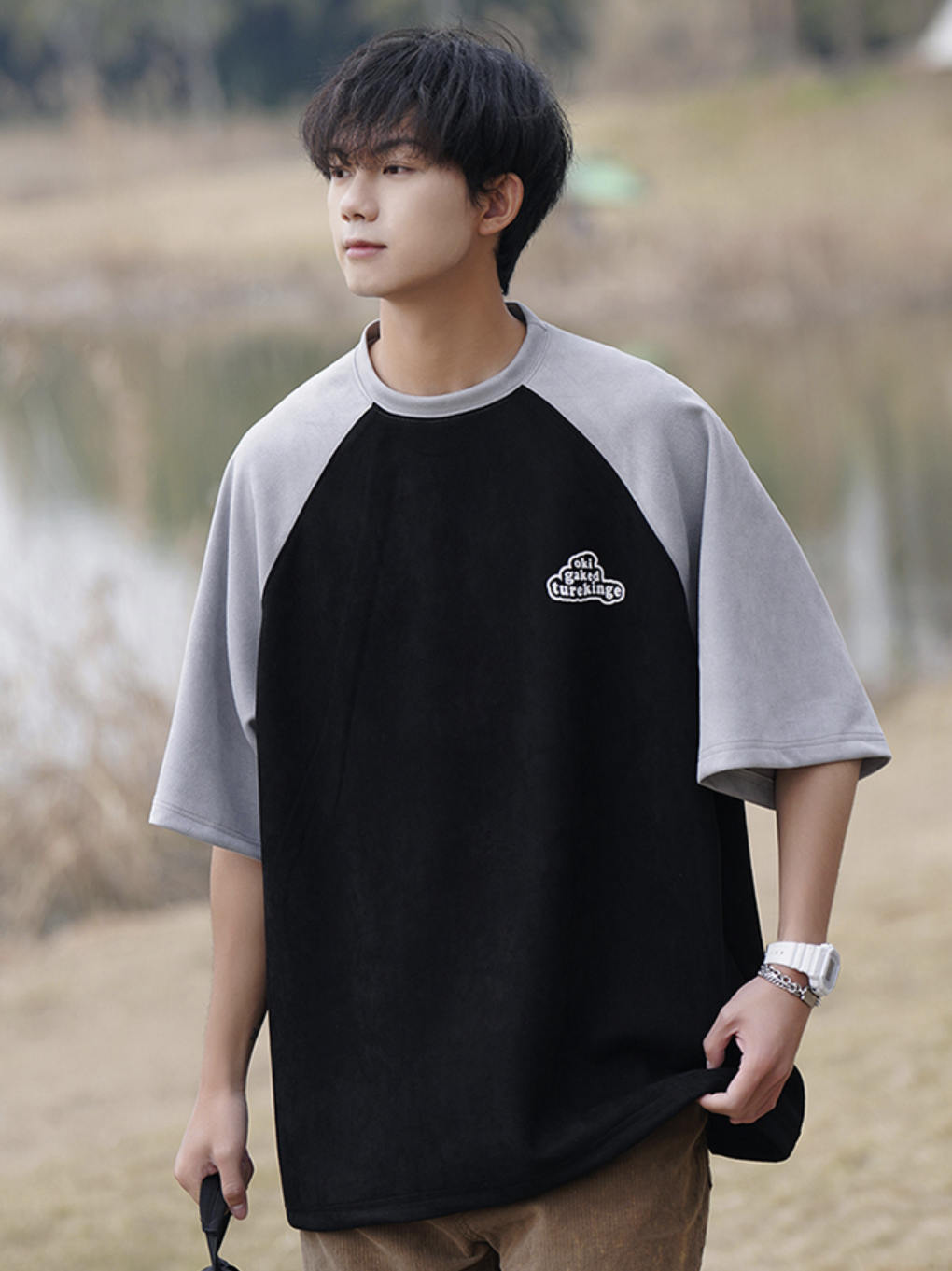 ベルベットラグランTシャツ SBA06011