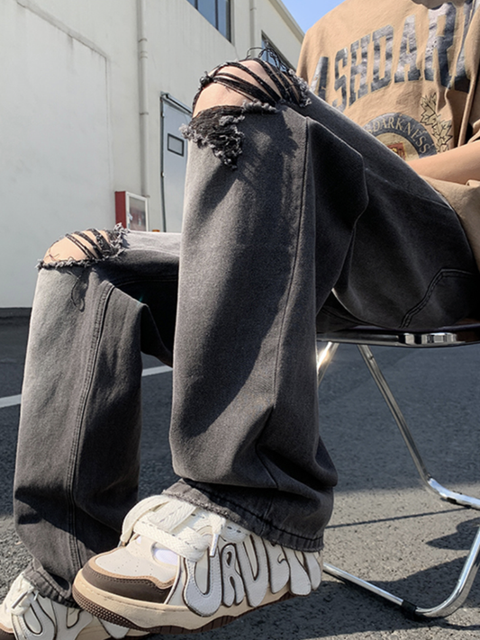 ダメージウォッシュドデニムパンツ SPA09159