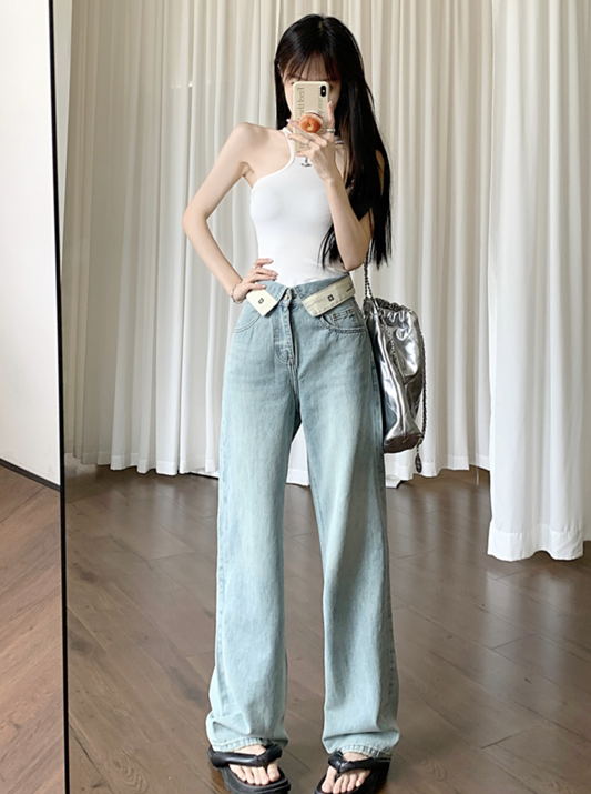 ウエストロゴデニムパンツ CPA42028