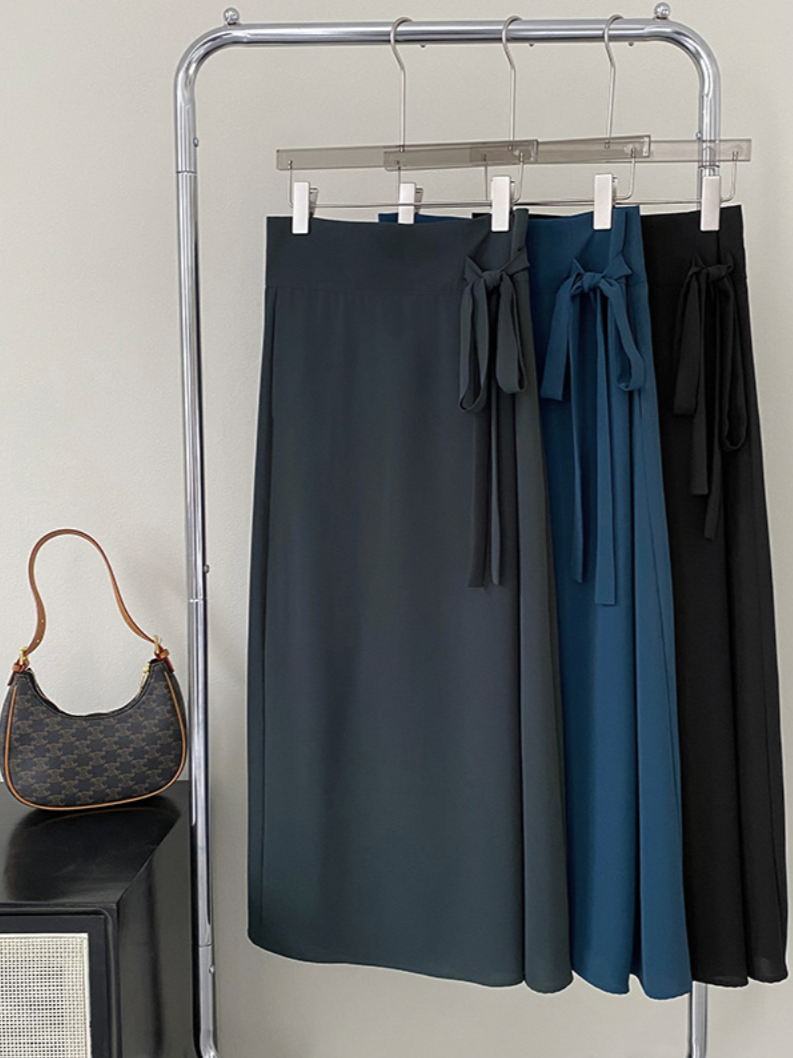 リボンストレートスカート CPA42235