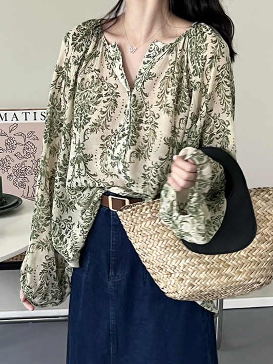 ダマスクシアーブラウス CPA42112