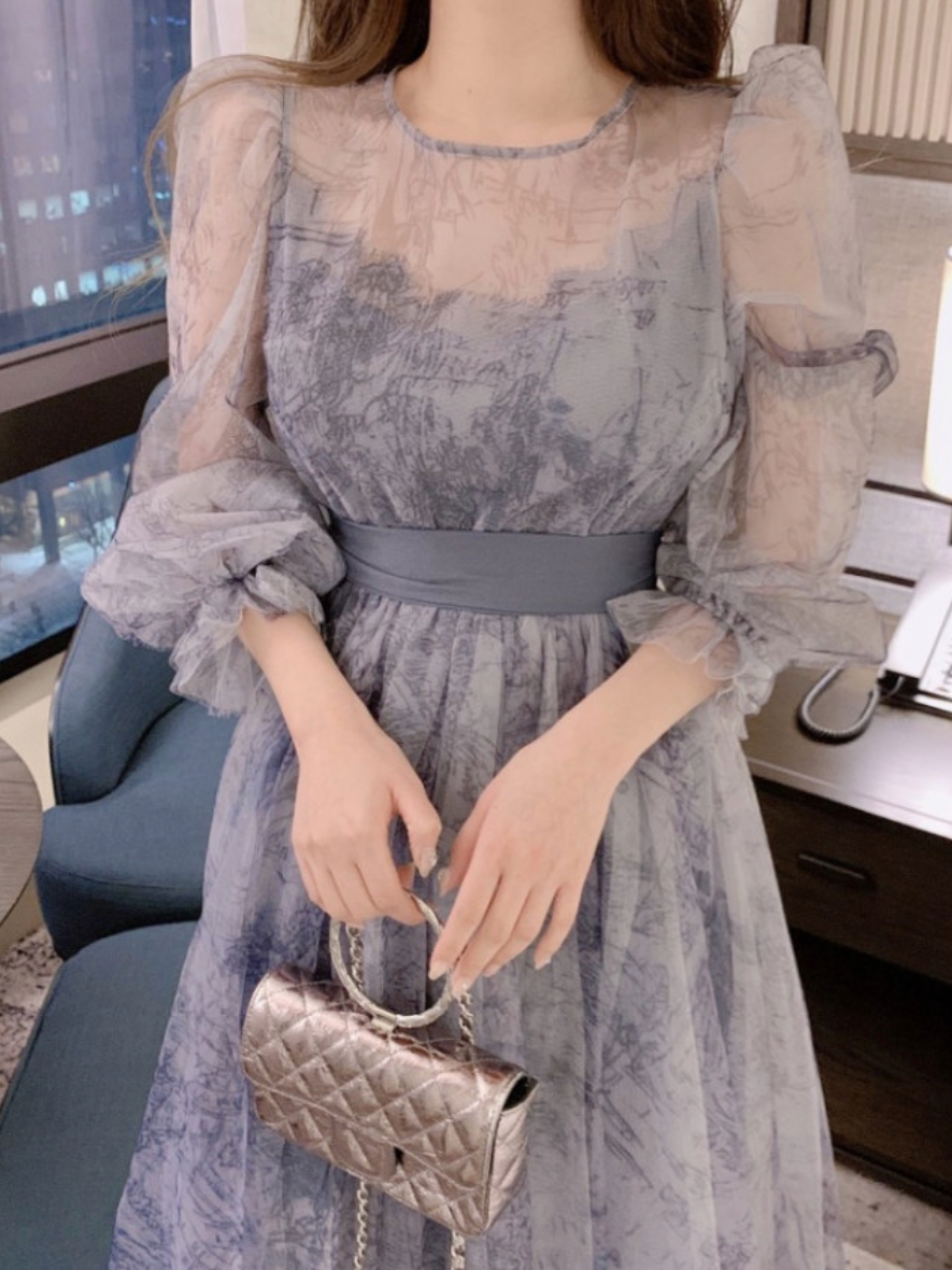 ボリュームシアーワンピース CPA42213