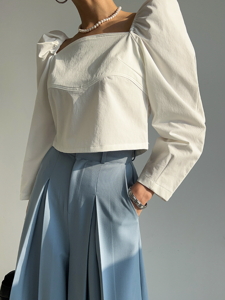 ワイドタックパンツ CPA42253