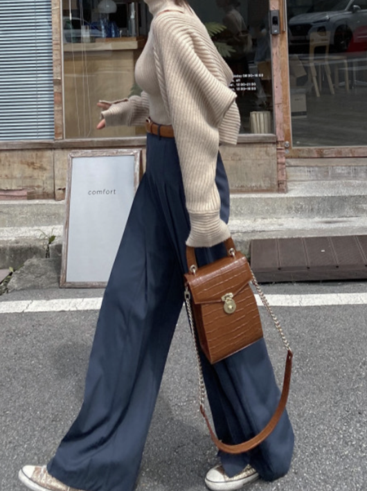 ワイドダブルタックパンツ CAA00356