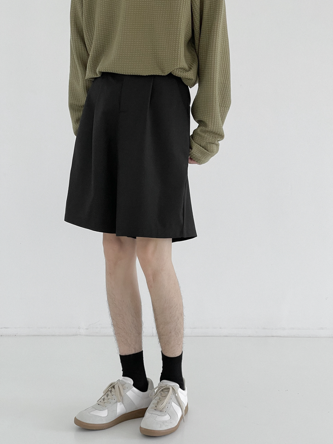 タックハーフパンツ SBA03027