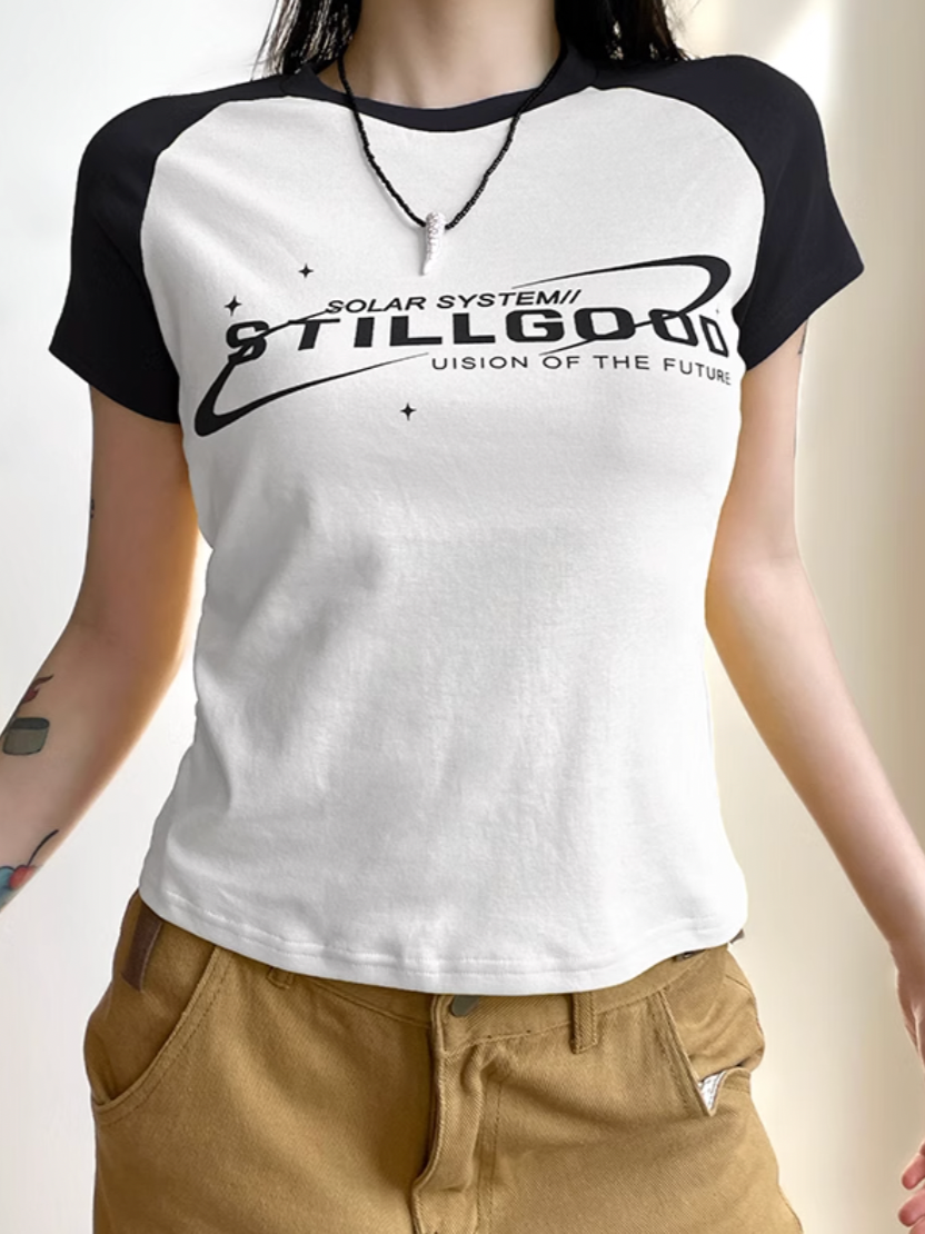 Y2KラグランTシャツ DPB71190