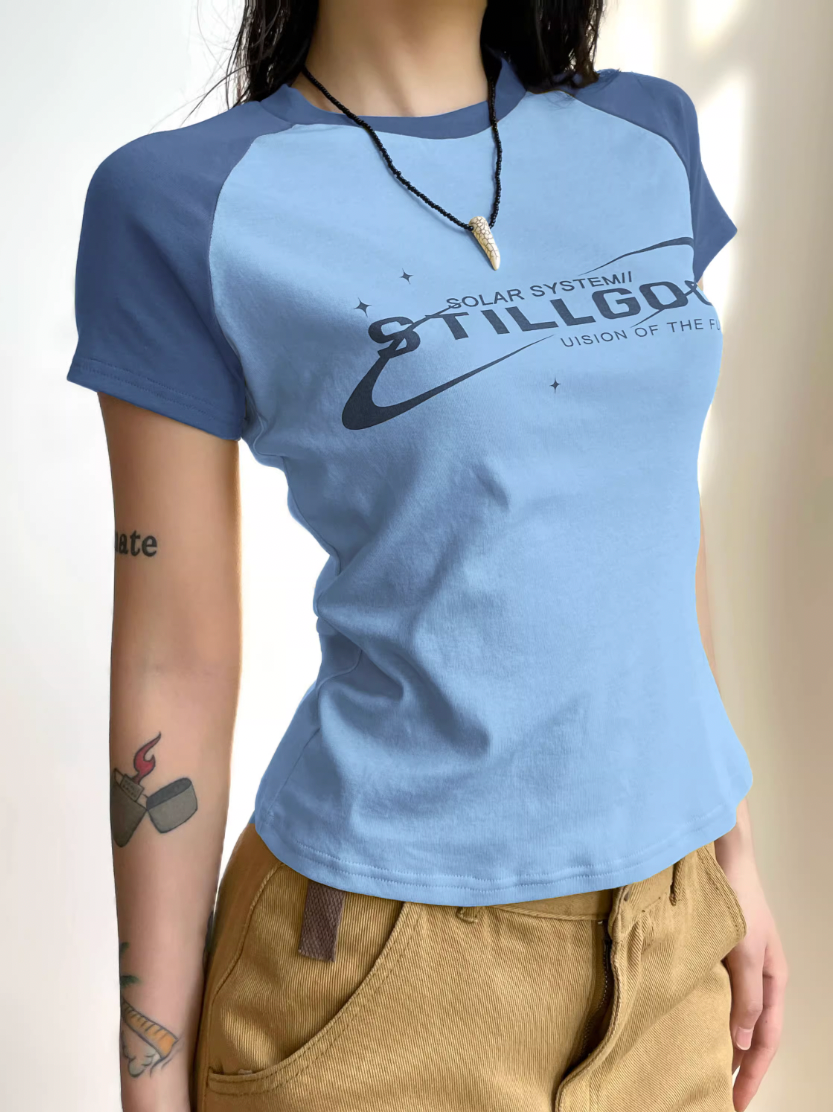 Y2KラグランTシャツ DPB71190
