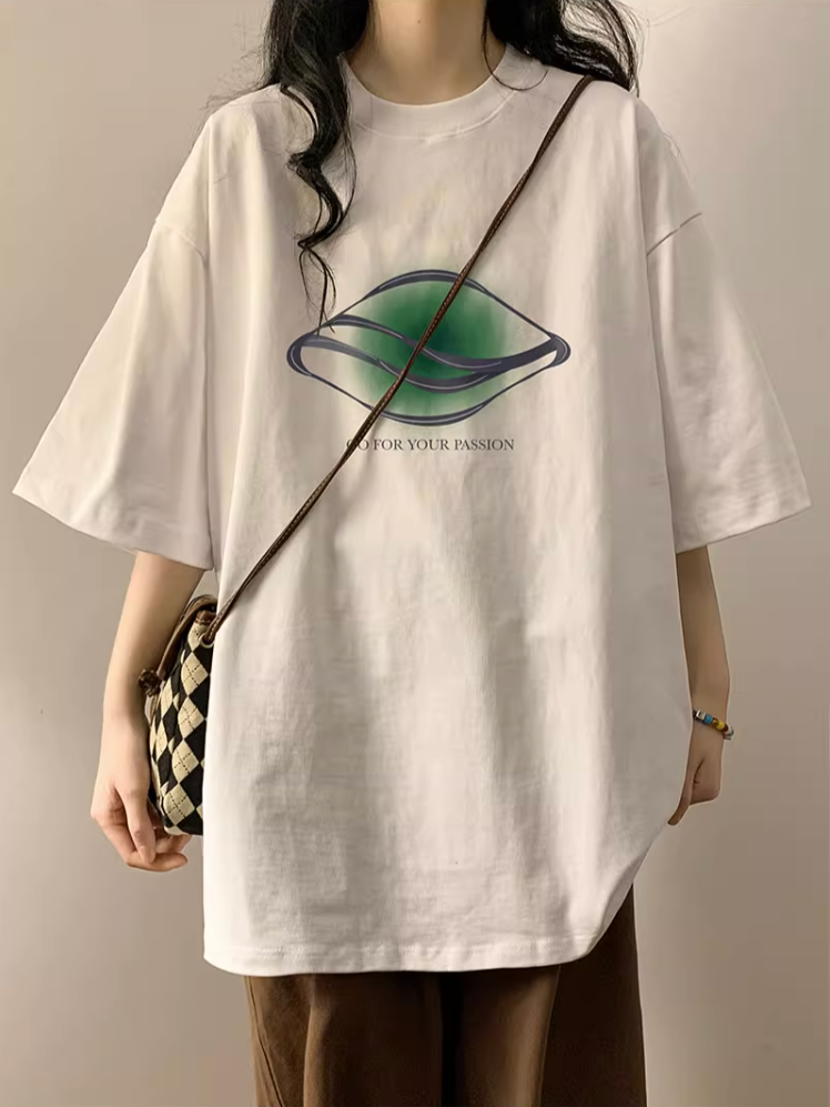 プリントルーズTシャツ DPB71221