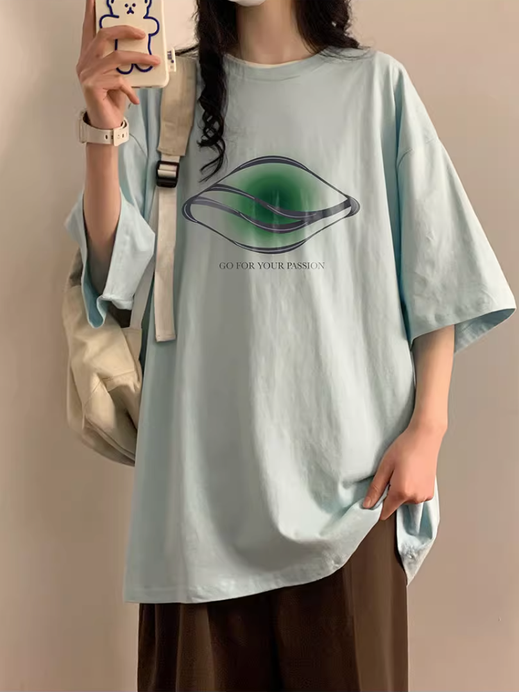 プリントルーズTシャツ DPB71221