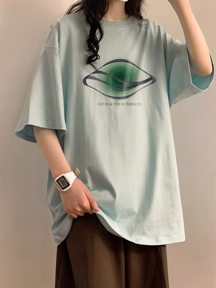 プリントルーズTシャツ DPB71221