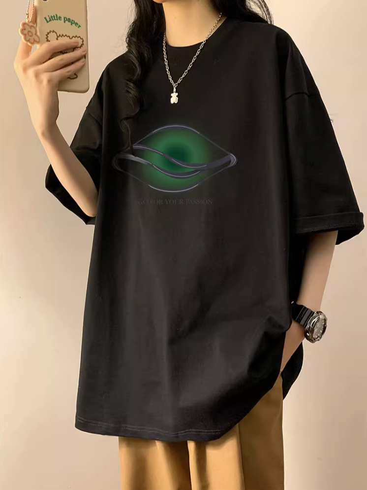 プリントルーズTシャツ DPB71221