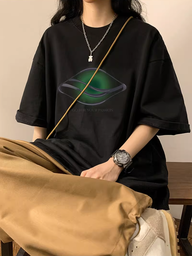 プリントルーズTシャツ DPB71221