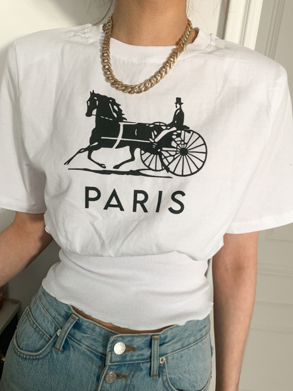 PARISデザインTシャツ CPA42009